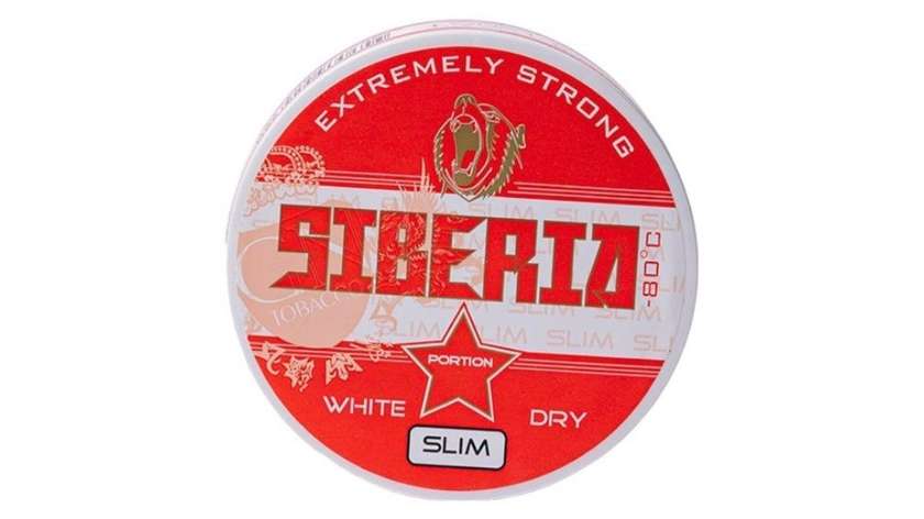 Siberia Snus Red Slim (White Dry) 13 gr