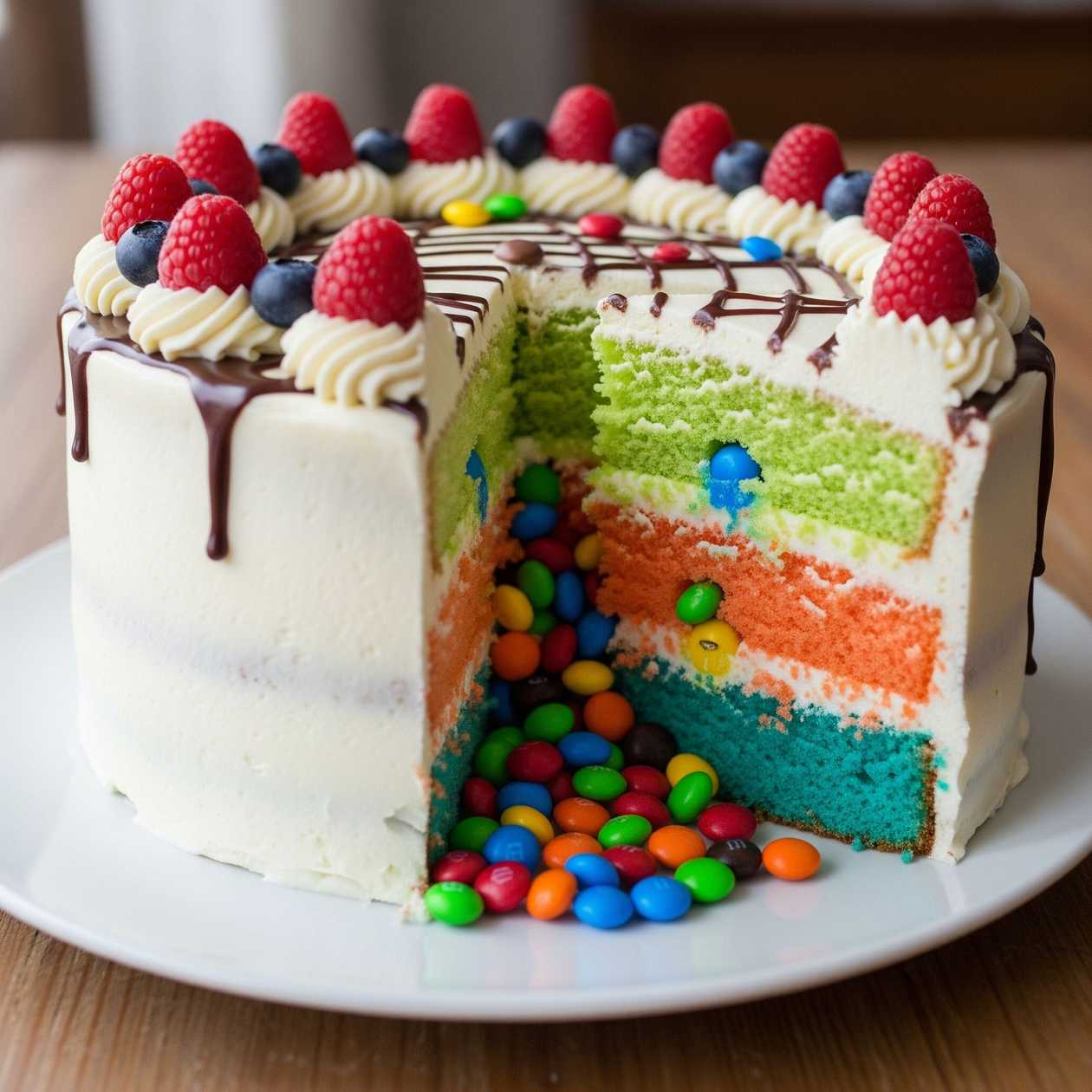 Surprise Stuffed Cake