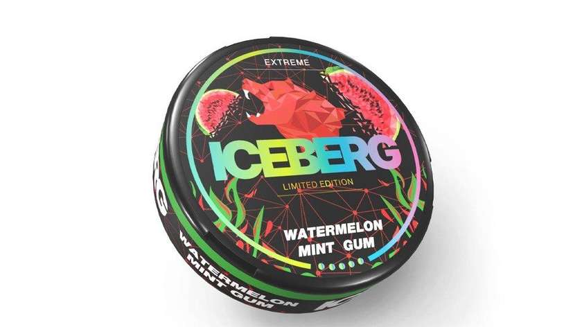ICEBERG Snus Watermelon Mint Gum 130mg