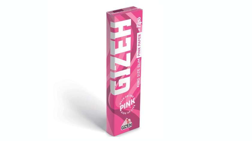 Gizeh All Pink Extra Fine KS 34 + Tips