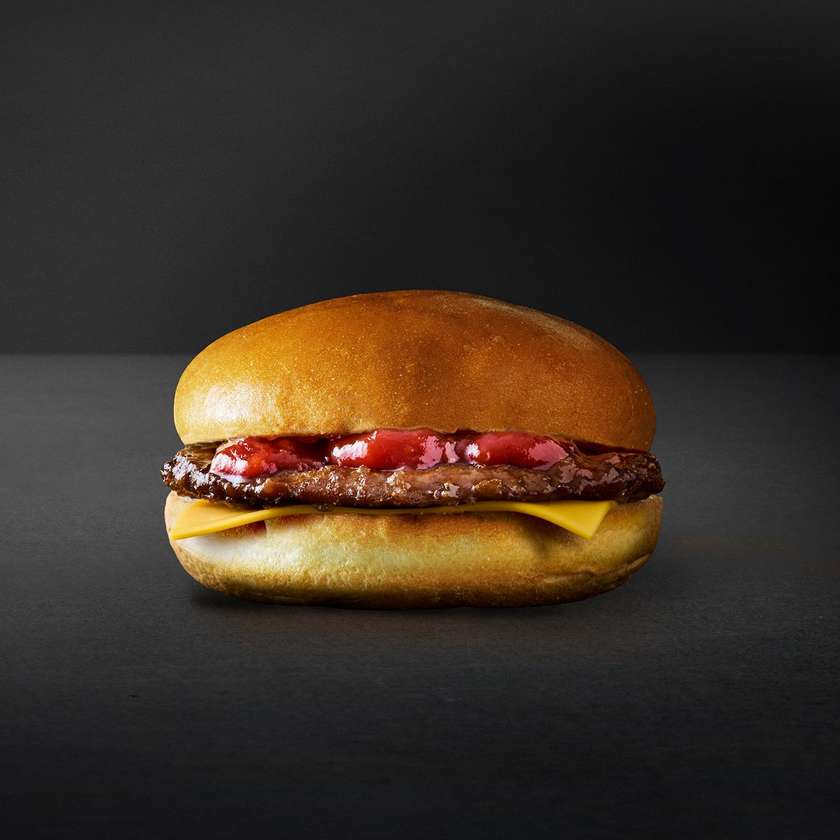 Small bacon cheeseburger