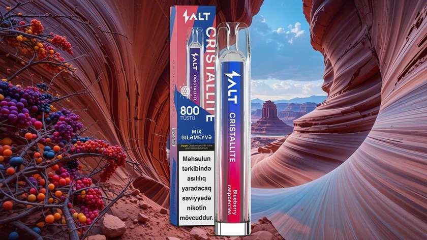 Cristallite Qarışıq Giləmeyvə 800 Tüstü