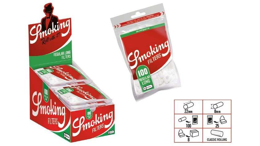 Smoking Regular Long Filter 100