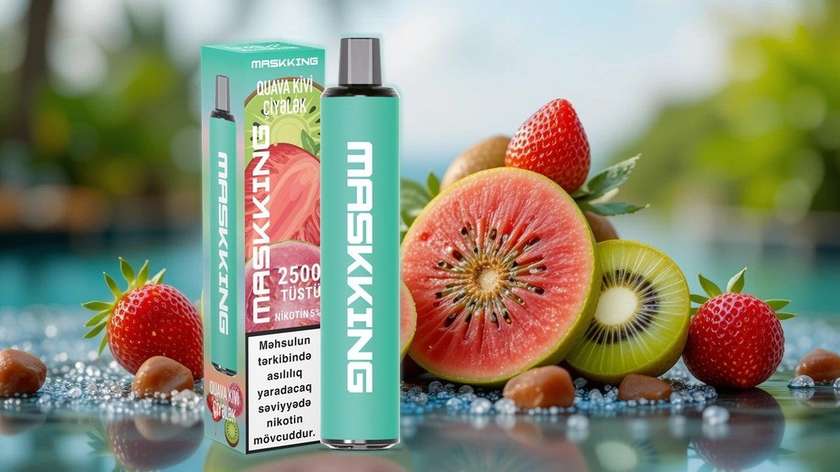 Maskking GTS Quava Kivi Çiyələk 2500 Tüstü