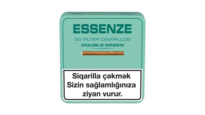 ESSENZE Double Green Filter Cigarillos 20