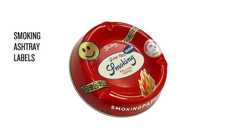 Smoking Ashtray Labels