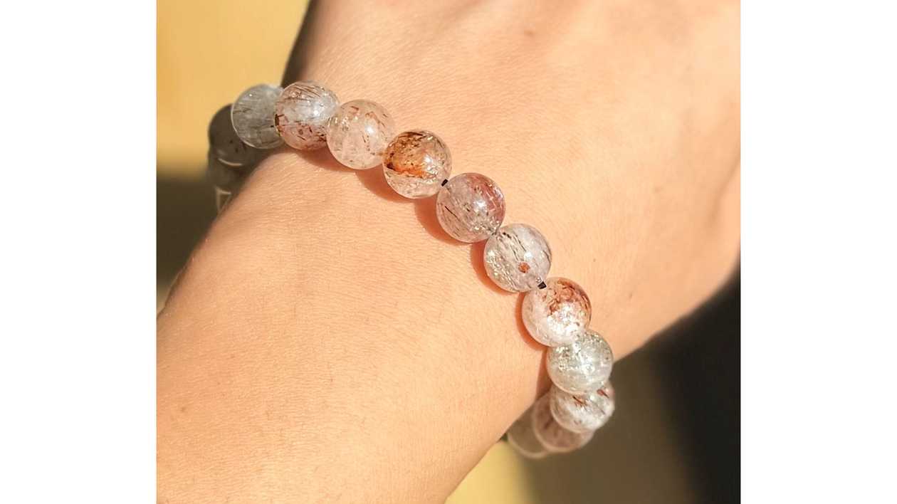 Aurora Dragon Veins Rutilated Quartz🐉