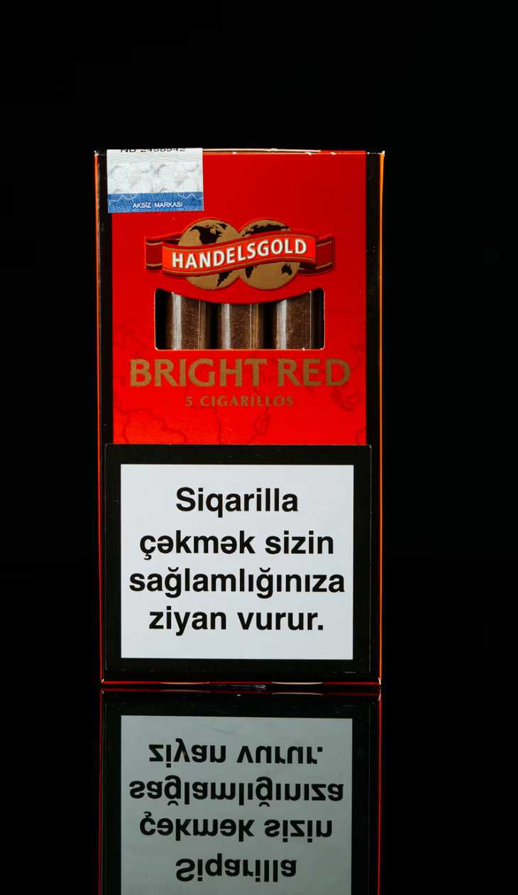 Handels 5 gold Bright red