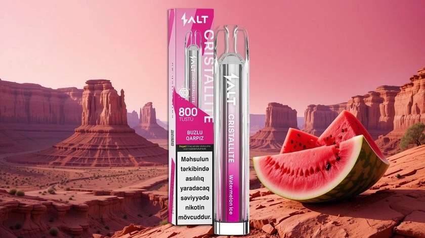 Cristallite Buzlu Qarpız 800 Tüstü