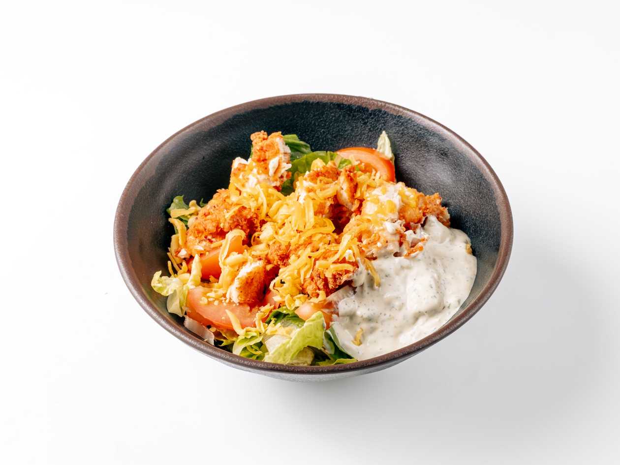 Salad with chicken