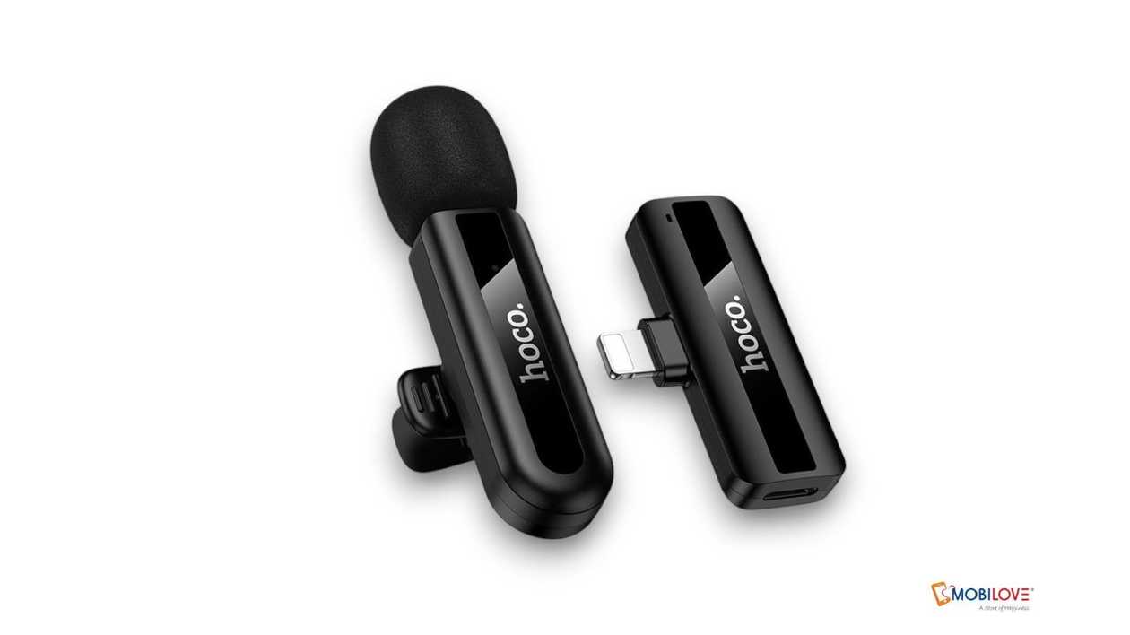 Hoco L20 Wireless Microphone, Lightning, 6942007655484