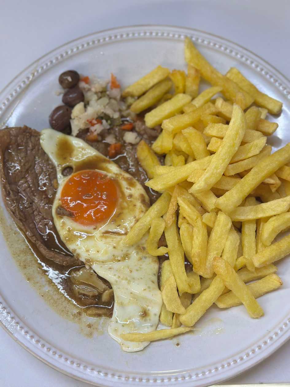 Steak Sandwich on a Plate