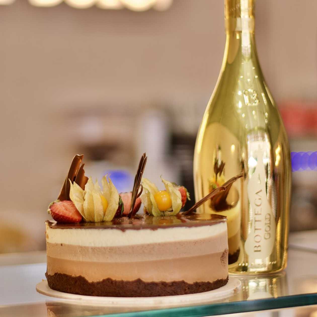 Tort trio mousse
