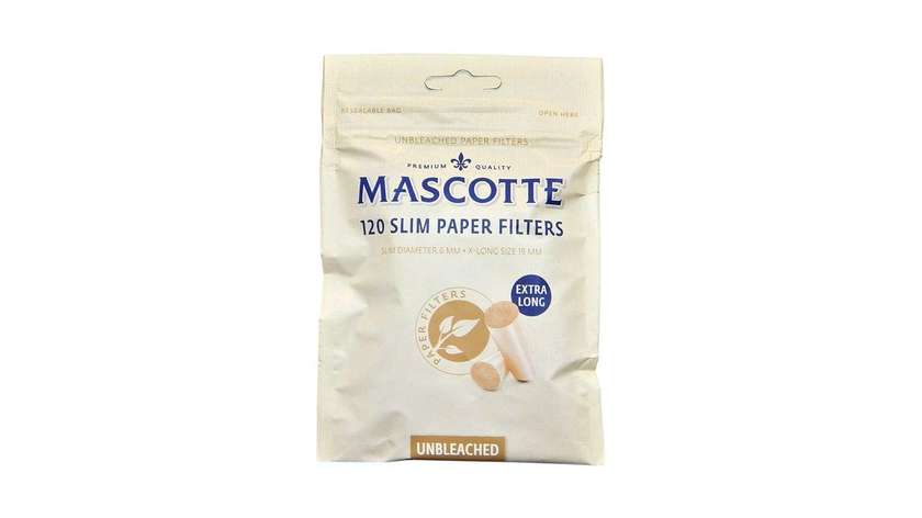 Mascotte 120 slim paper filters