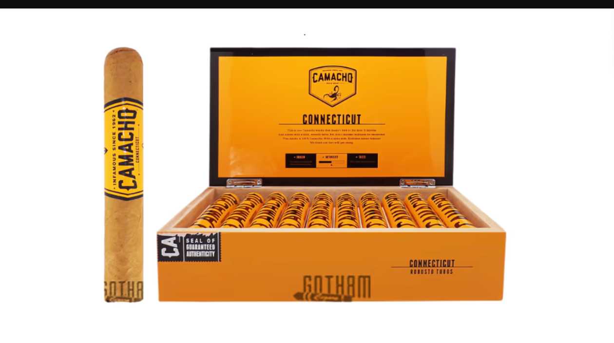 Camacho Connecticut Robusto Tubos