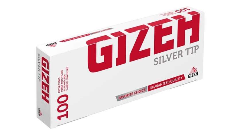 Gizeh Silver Tubes 100