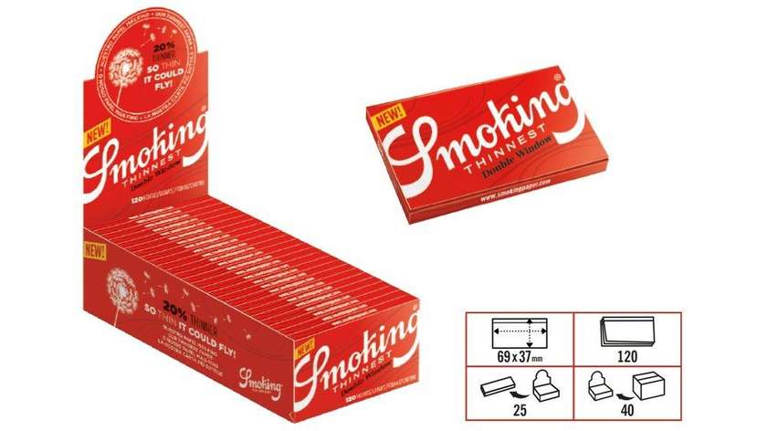 Smoking Thinnest Double 120