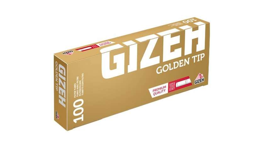 Gizeh Golden Tubes 100