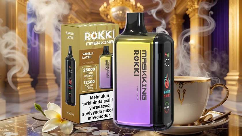 Maskking Rokki Vanilli Latte 25000 Tüstü