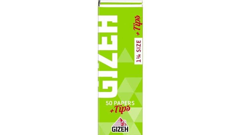 Gizeh Super Fine 1 1/4 50 + Tips