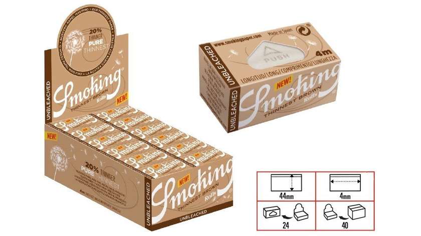 Smoking Thinnest Brown Rolls