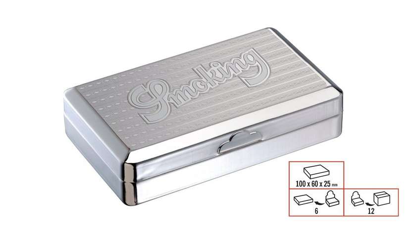 Smoking Metal Tobacco Box