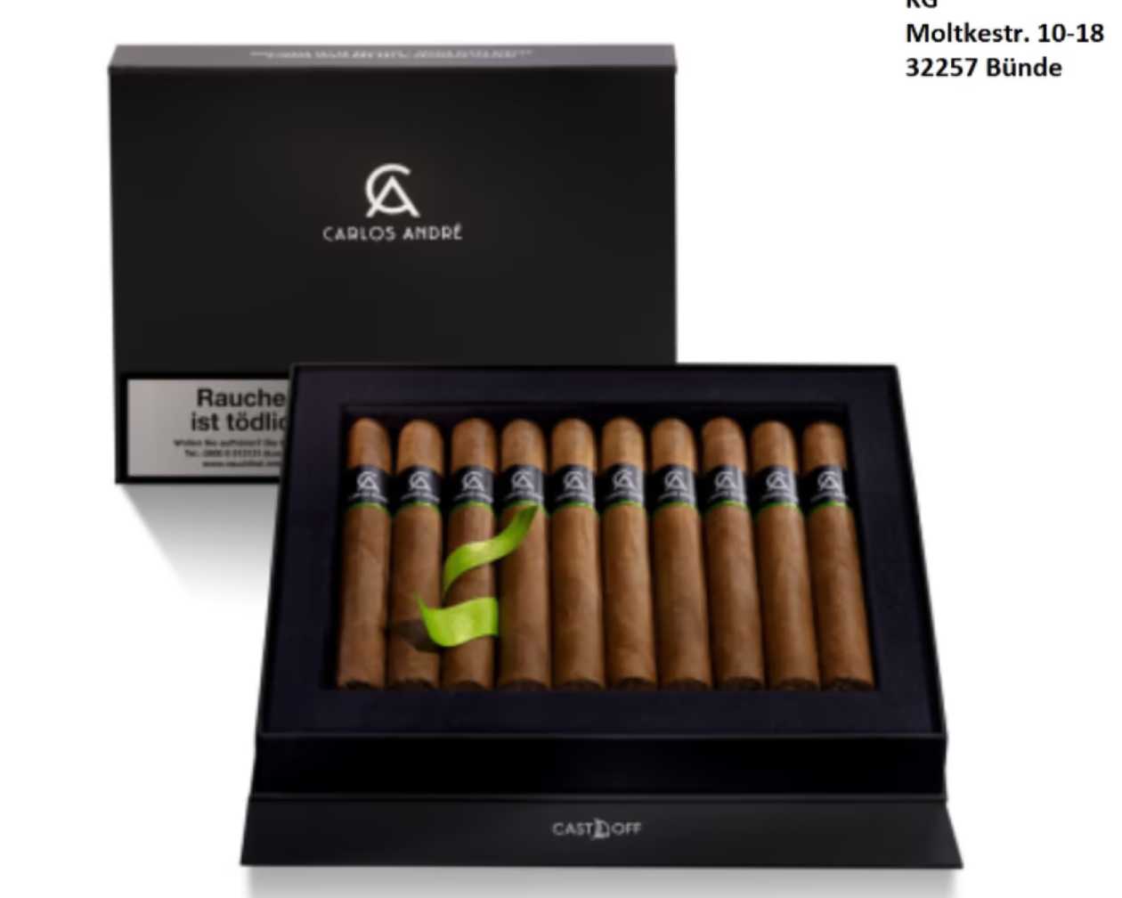 Carlos André cigars Cast Off Robusto
