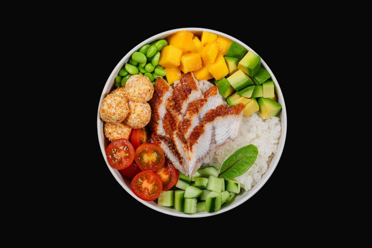 UNAGI POKE BOWL