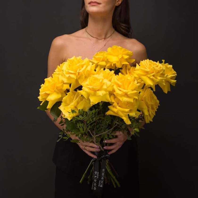 Special Yellow Rose Bouquet