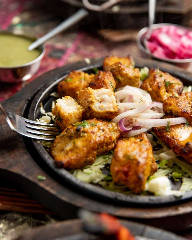 Fish Tikka or Fish Garlic Tikka