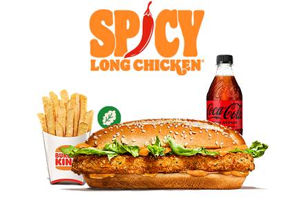 Menú Long Chicken® Spicy Vegetal