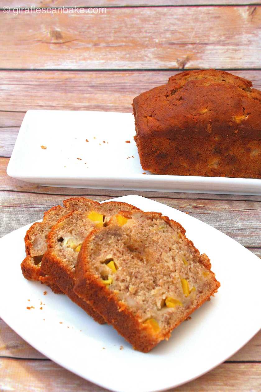 Banana Bread with Mango and Coconut