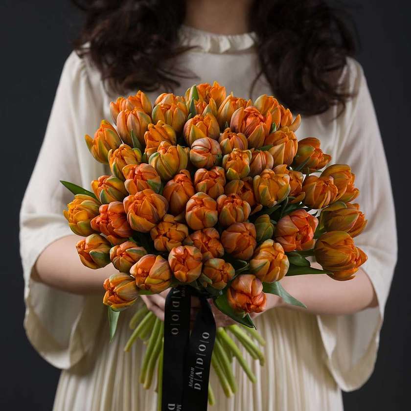 Orange Tulip Bouquet