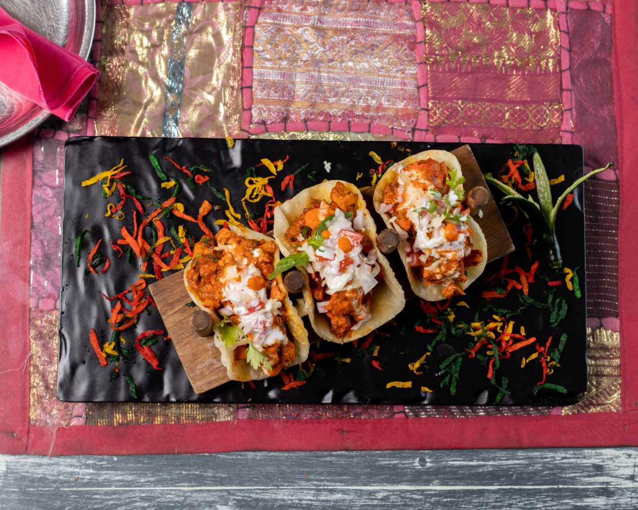Butter Chicken Tacos
