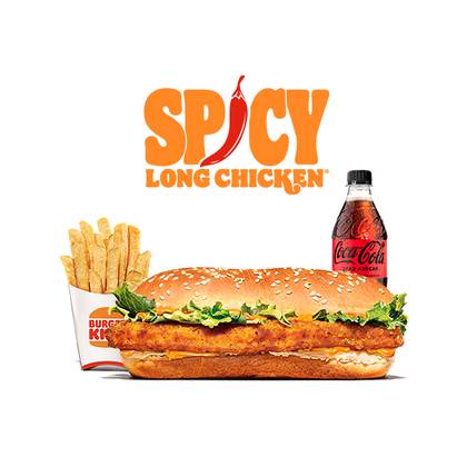 Long Chicken Spicy Menú