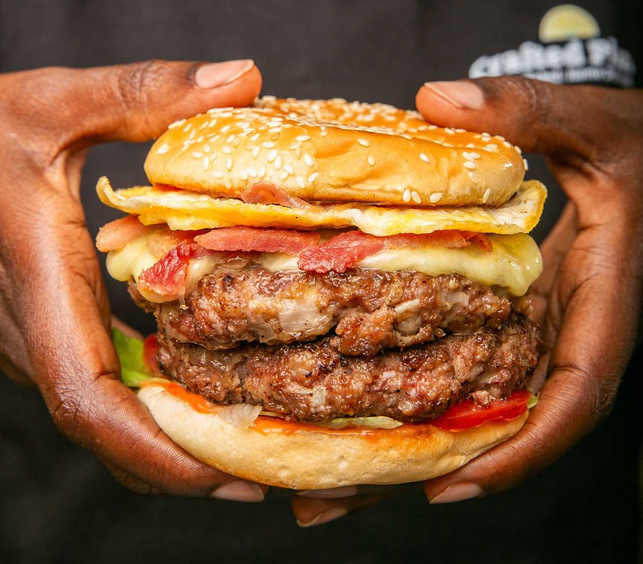 Beef monster burger