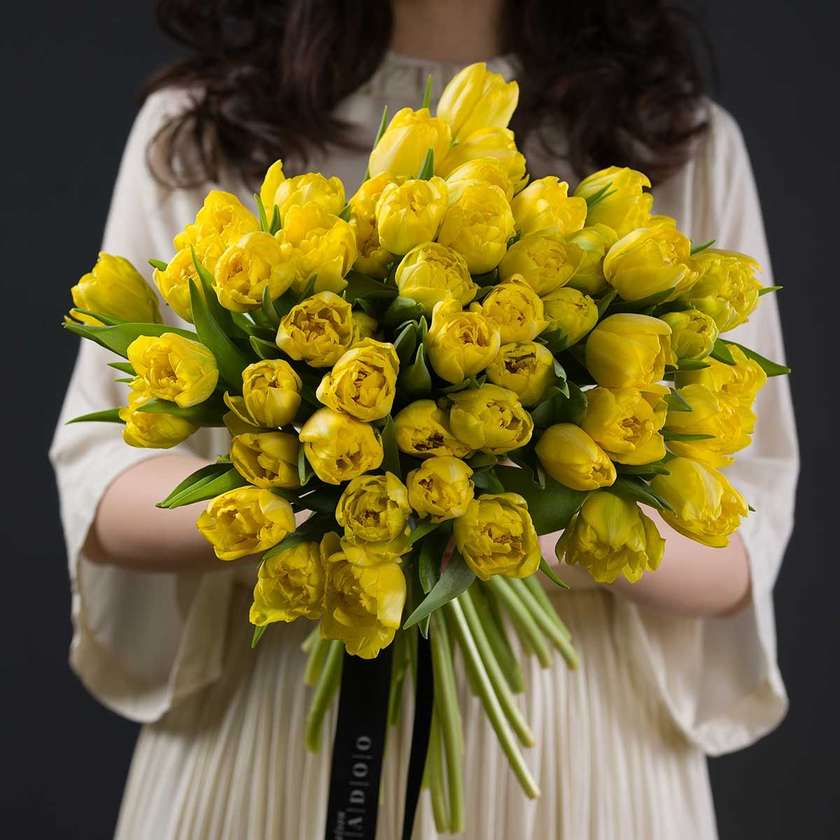 Yellow Tulip Bouquet