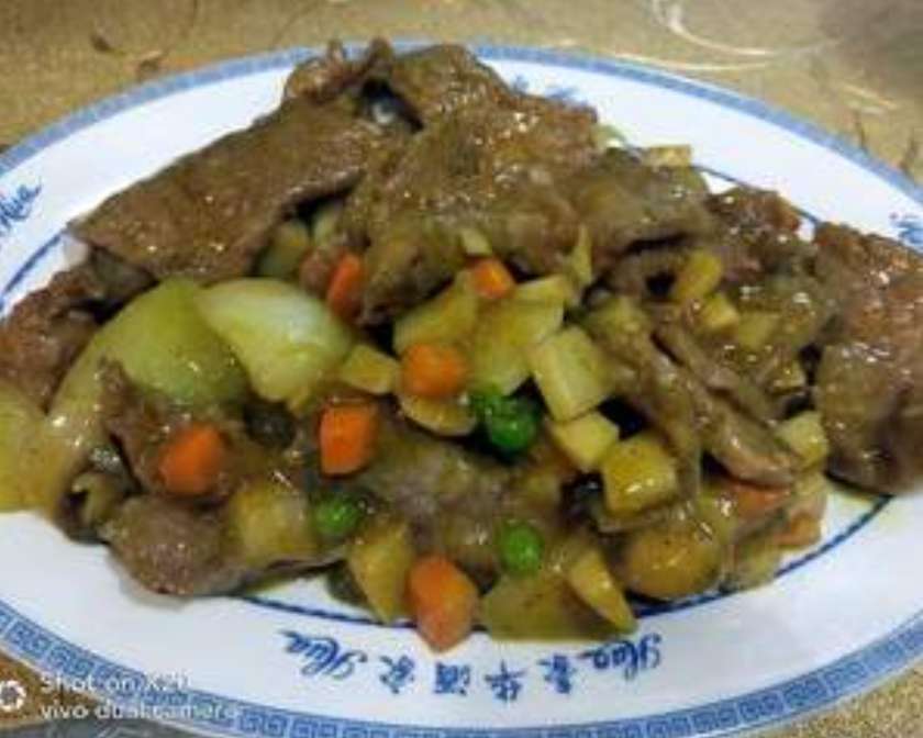 Vaca com Cebola