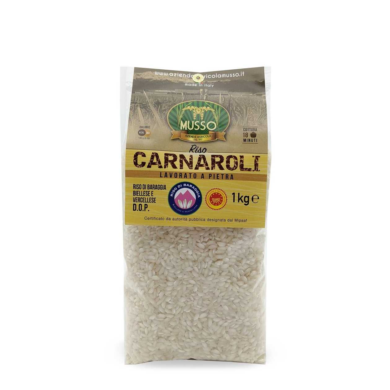 Orez Carnaroli Riso Musso 1kg