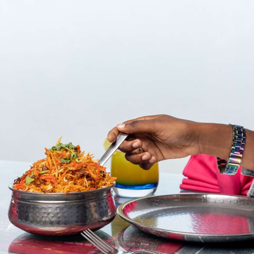 Shrimps Biryani