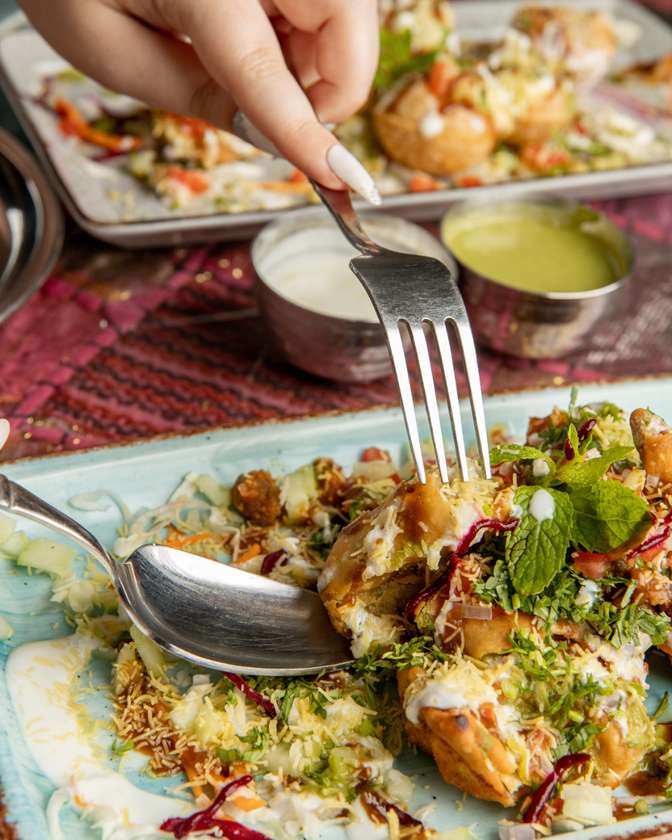 Samosa Chaat