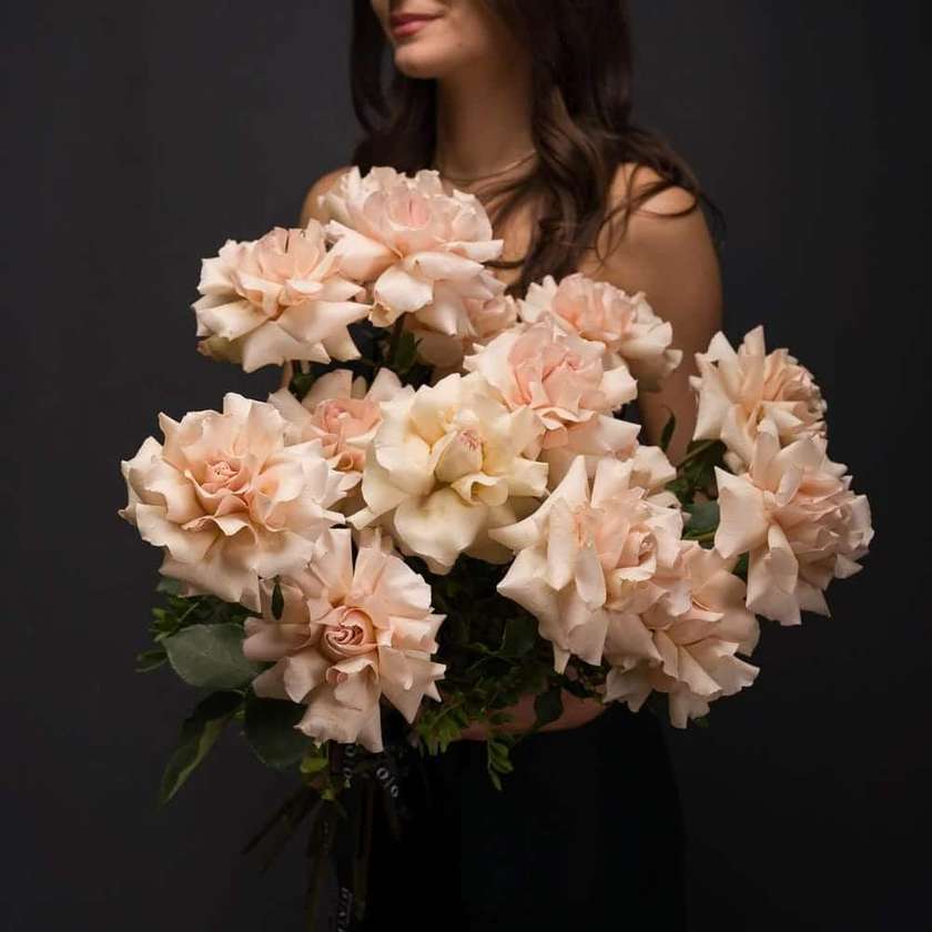 Special Cream Rose Bouquet