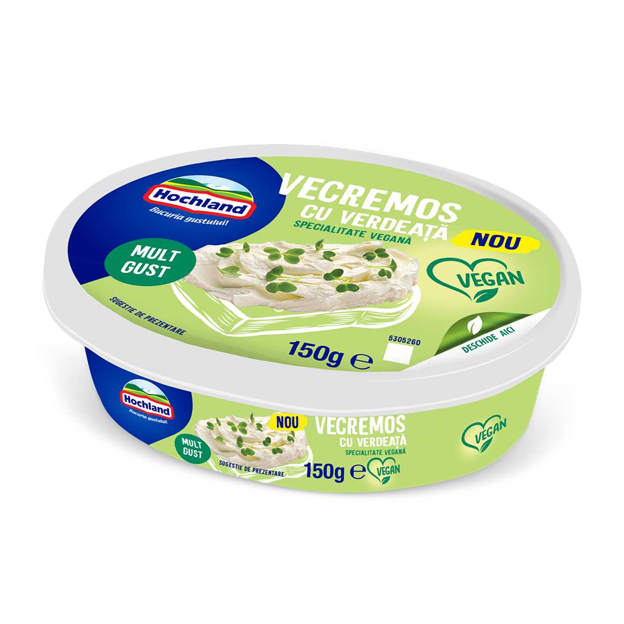 Hochland Vecremos with Greens 150 g (expires soon)
