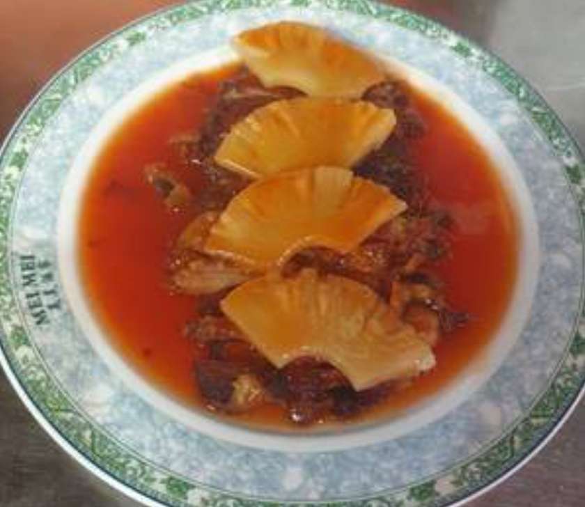 Duck with Pineapple