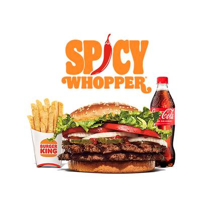 Menu Spicy Double Whopper®