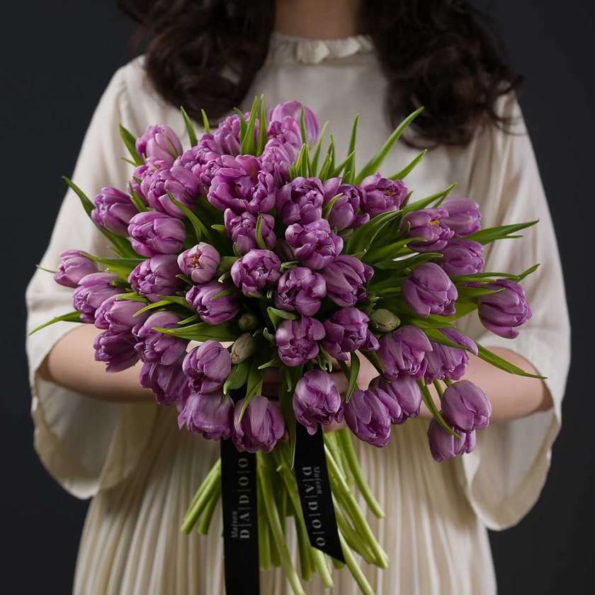 Lilac Tulip Bouquet