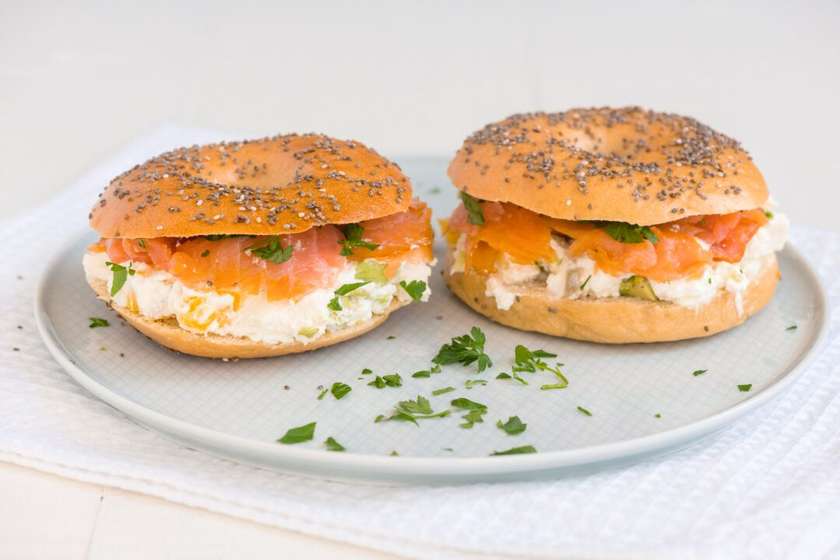 Smoked Salmon Sandwich