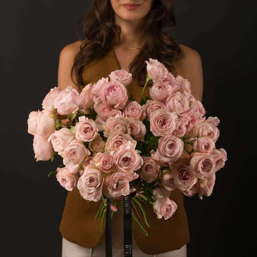 Scented Pink Rose Bouquet