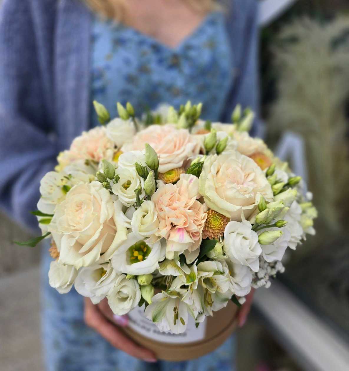 Pastel Color Flower Box
