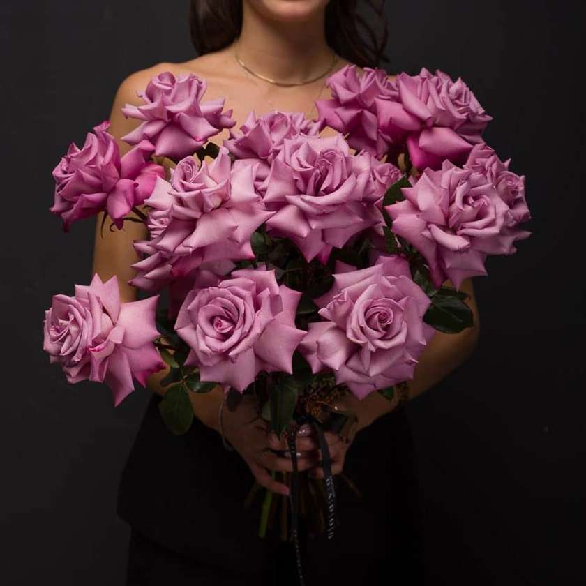 Special Purple Rose Bouquet